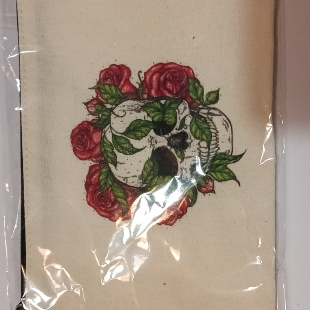 COPY - Sugar Skull Cosmetic Bag - Picture 3 of 4